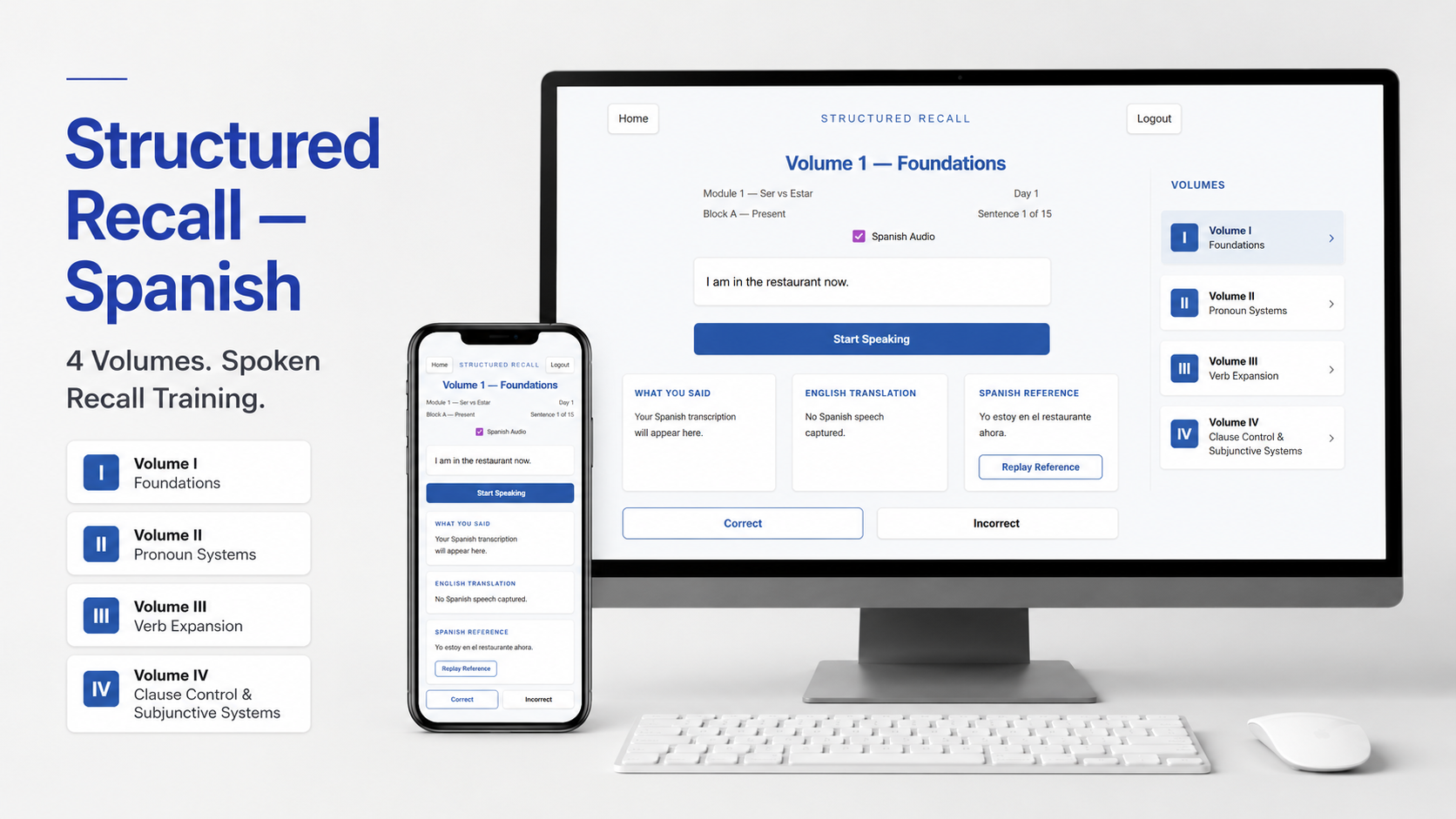 Structured Recall — Spanish
